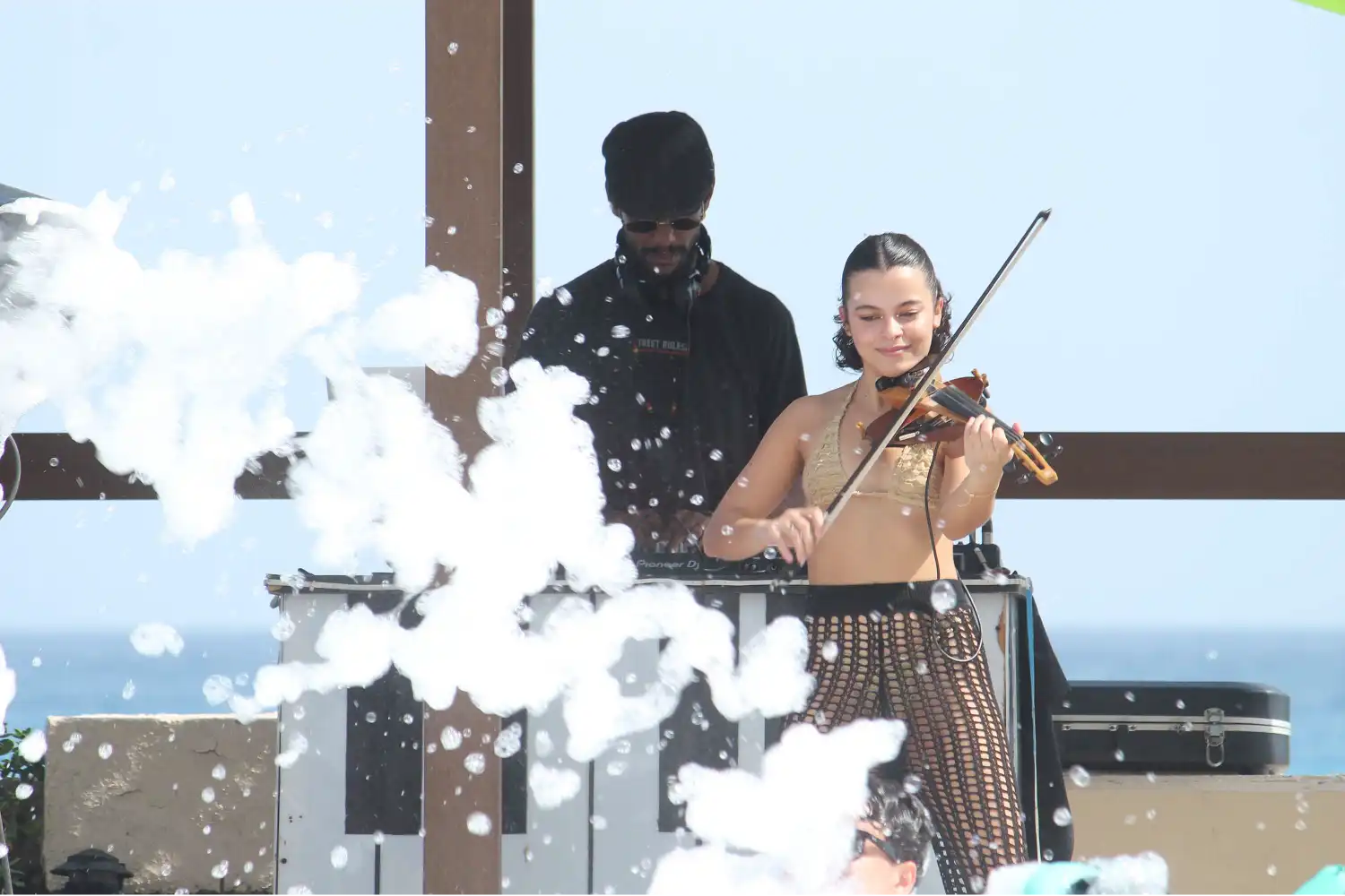 Habitación de lujo con vista a la laguna