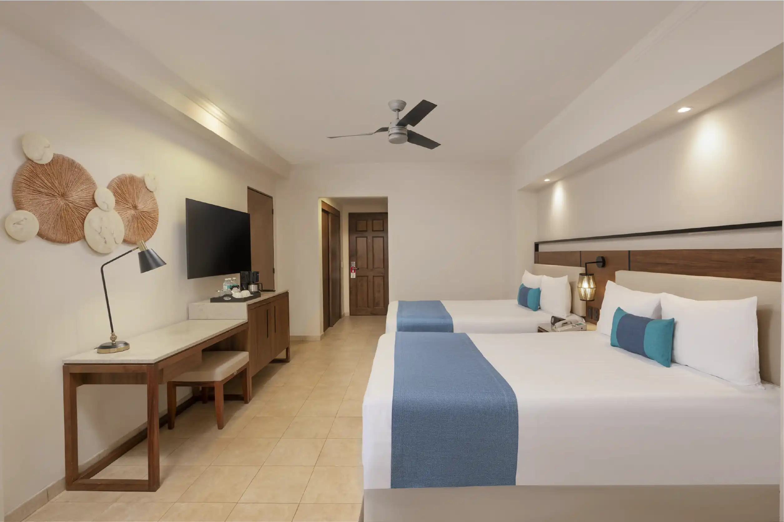 Habitación de lujo con vista a la laguna