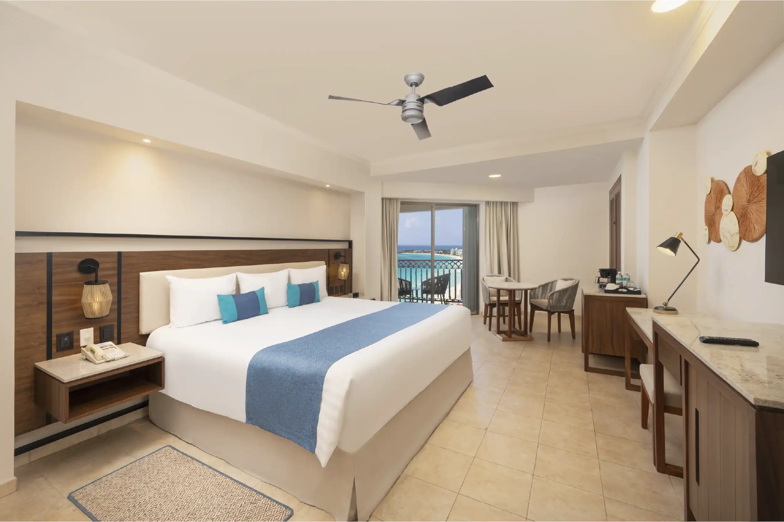 Habitación de lujo con vista a la laguna